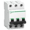 miniature circuit breaker - mcb xC60 - 3 pole -4A - C curve