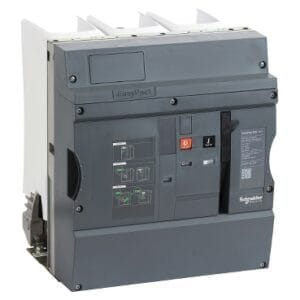 MV Vacuum Circuit Breaker, EasyPact EXE, Fixed, 0-12kV, 75kVp, 25kA 3s, 800A, 150mm, MCH 220VAC, MXF100V - Schneider Electric