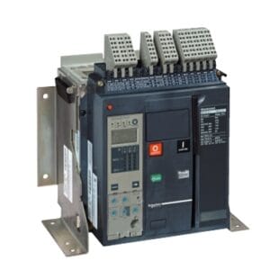 Circuit Breaker Masterpact NT08H2 - 800A, 3P, 42kA, ACB (Fixed type) with Micrologic 2.0A MN, Shunt Opening , Shunt Closing & Gear Motor 220 VAC -Schneider Electric