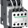 Capacitor contactor, TeSys D, 63 kVAR at 400 V/50 Hz, coil 220 V AC 50/60 Hz - Schneider Electric