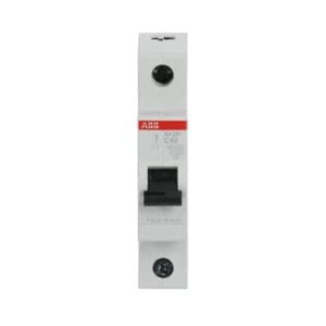 Miniature Circuit Breaker (MCB) Single Pole, 40A, Breaking Capacity 6KA - ABB