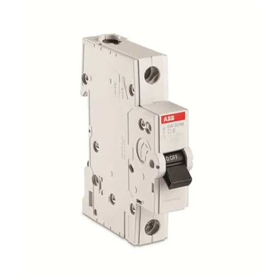 Miniature Circuit Breaker (MCB) Single Pole (SP), 6A, Breaking Capacity ...