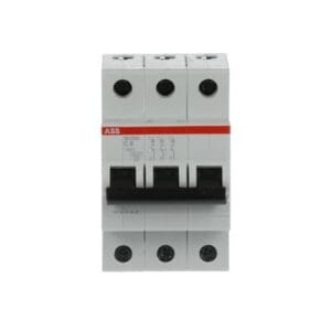 Miniature Circuit Breaker (MCB) Triple Pole (3P), 32A, Breaking Capacity 6KA – ABB