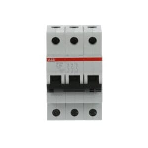 Miniature Circuit Breaker (MCB) Triple Pole (3P), 16A, Breaking Capacity 6KA – ABB