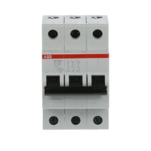 Miniature Circuit Breaker (MCB) Triple Pole (3P), 32A, Breaking Capacity 6KA – ABB