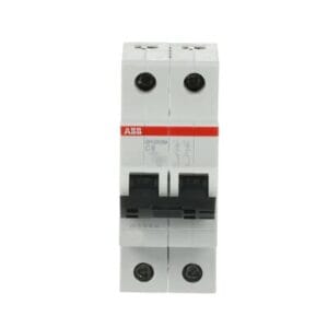 Miniature Circuit Breaker (MCB) Double Pole (2P), 6A, Breaking Capacity 10KA – ABB