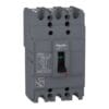 Circuit Breaker EasyPact EZC100N ,15A, 3P, 15kA, MCCB (Fixed type Trip Unit) -Schneider Electric