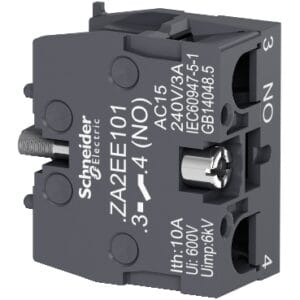 Single contact block for head Ø22, 1 NO -Schneider Electric