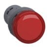 Round Pilot Light Ø 22 - red - integral LED - 220 V AC - screw clamp terminals - Schneider Electric